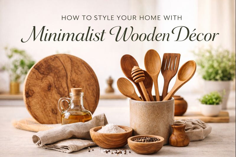 How to Style Your Home with Minimalist Wooden Décor