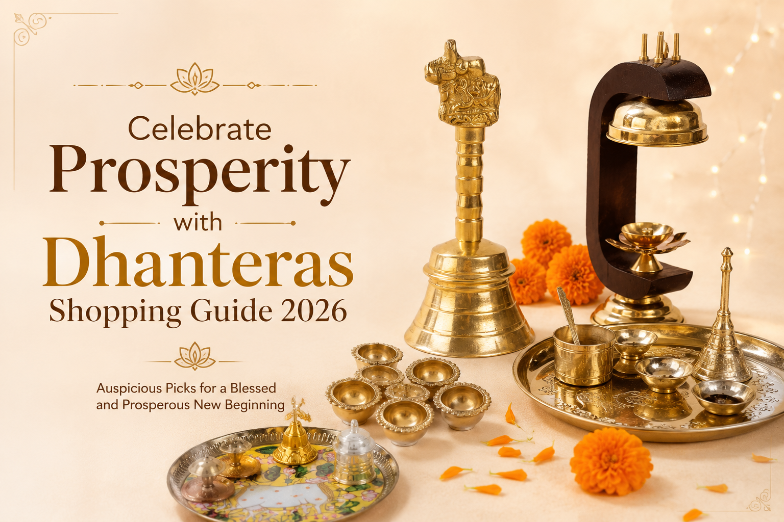 Celebrate Prosperity with Dhanteras Shopping Guide 2026