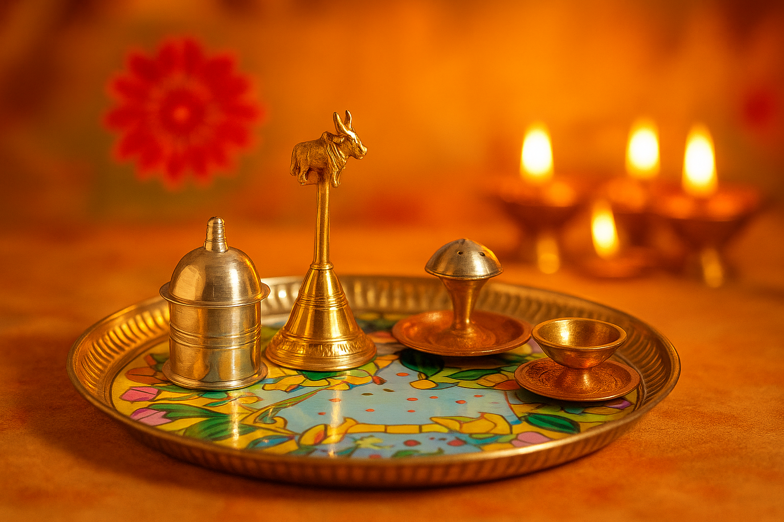 Pooja Thali Gift Ideas for Friends and Family This Diwali