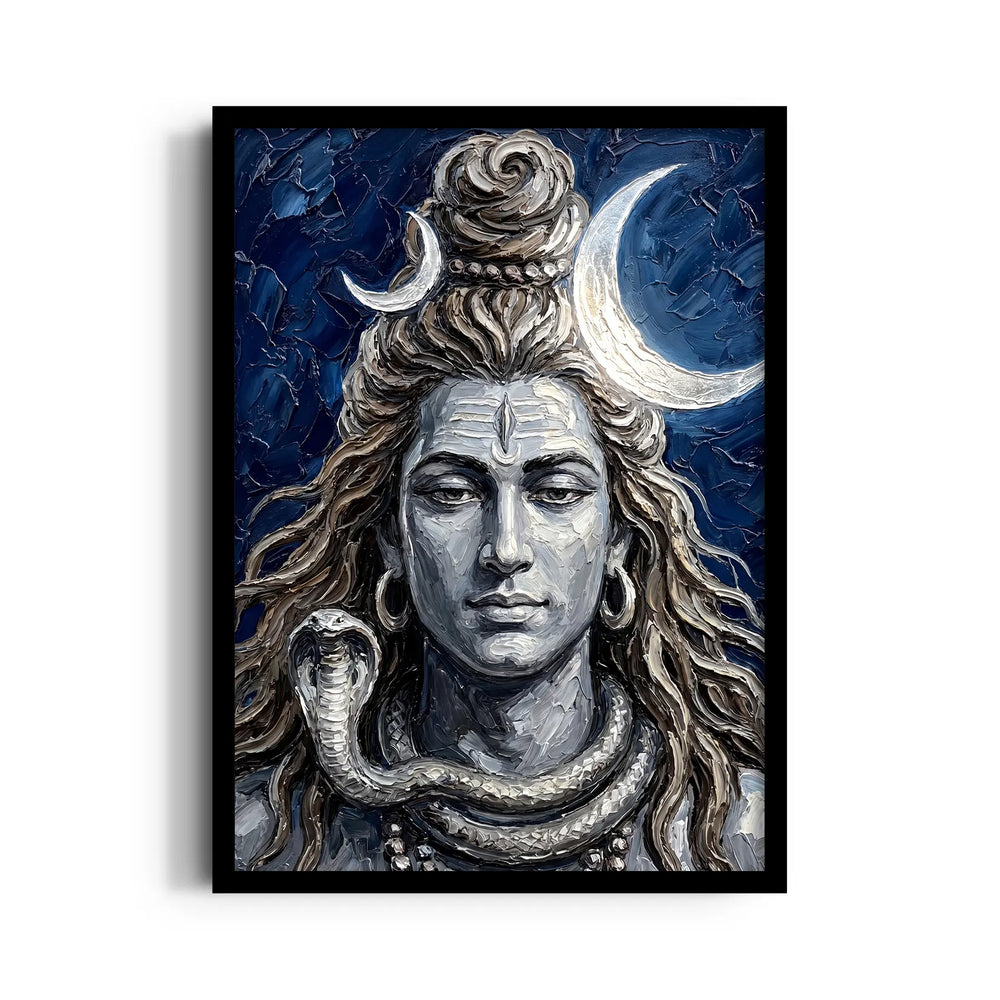 Midnight Moonflow Impasto