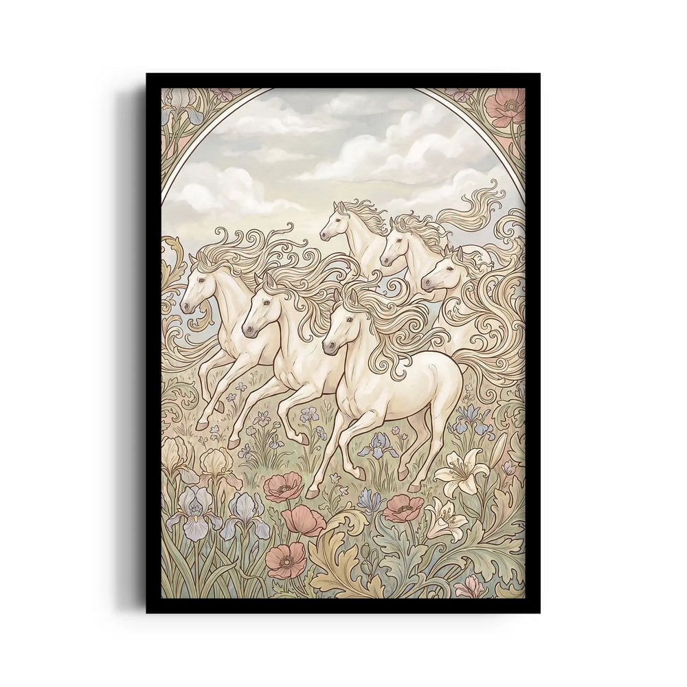 Nouveau — 7 Horses Vastu Art