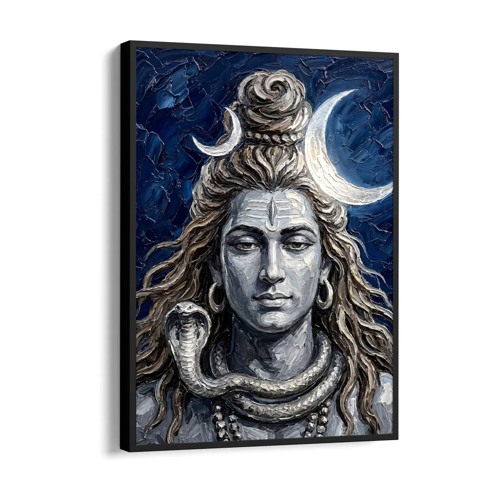 Midnight Moonflow Impasto