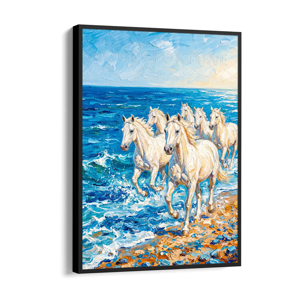 Impasto — 7 Horses Vastu Art