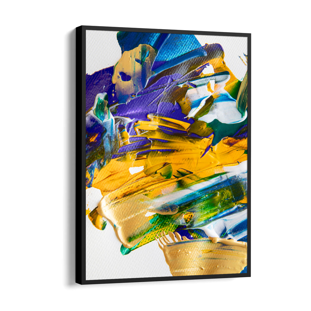 Prismatic Impasto Symphony - Abstract Modern Art