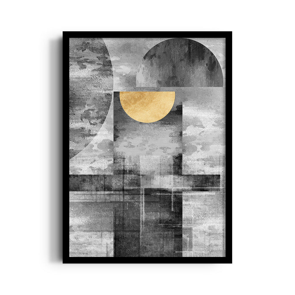 Lunar Stone Equilibrium - Abstract Modern Art