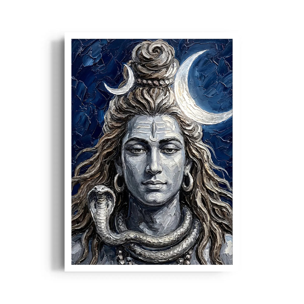 Midnight Moonflow Impasto