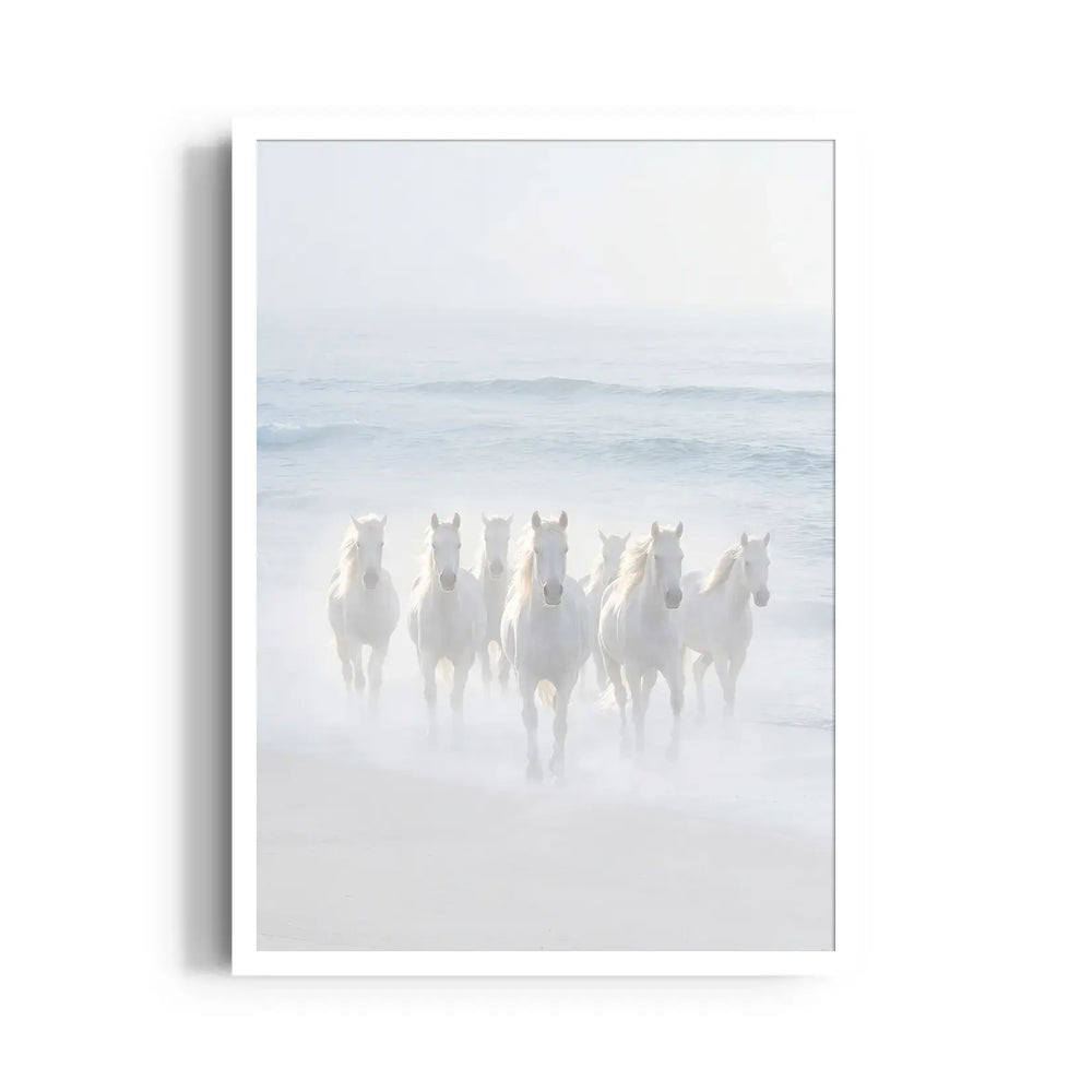 Oceanic Clarity — 7 Horses Vastu Art