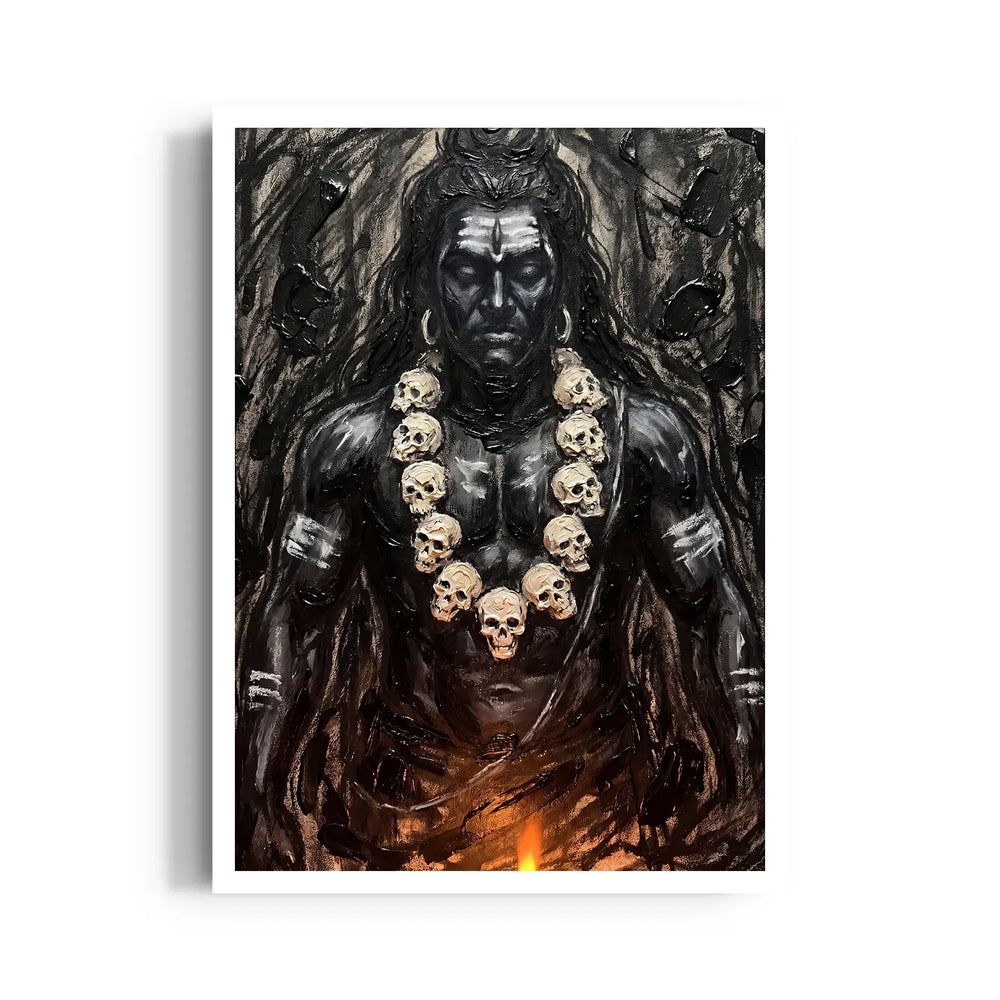 Obsidian Mahakala Mural