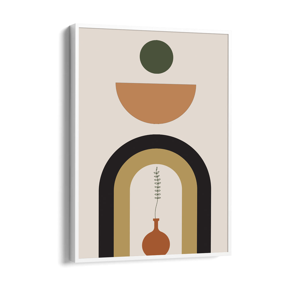 Boho Arch Vase Composition - Boho Modern Wall Art