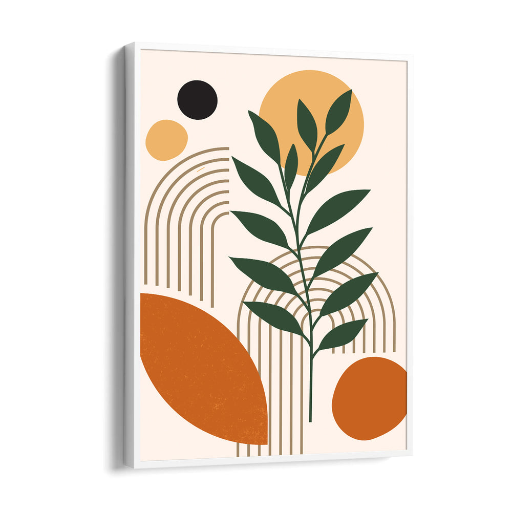 Boho Botanical Rainbow Composition - Boho Modern Wall Art