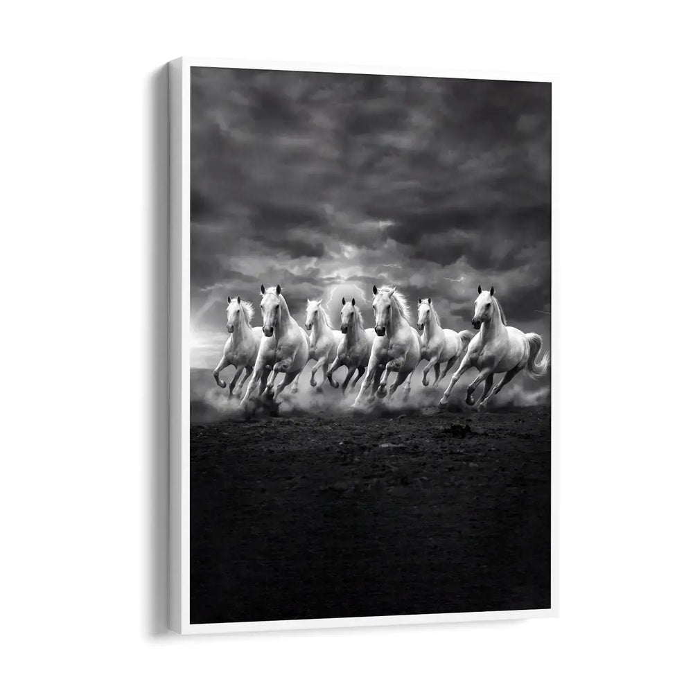 Stormchaser Gallop — 7 Horses Wall Art