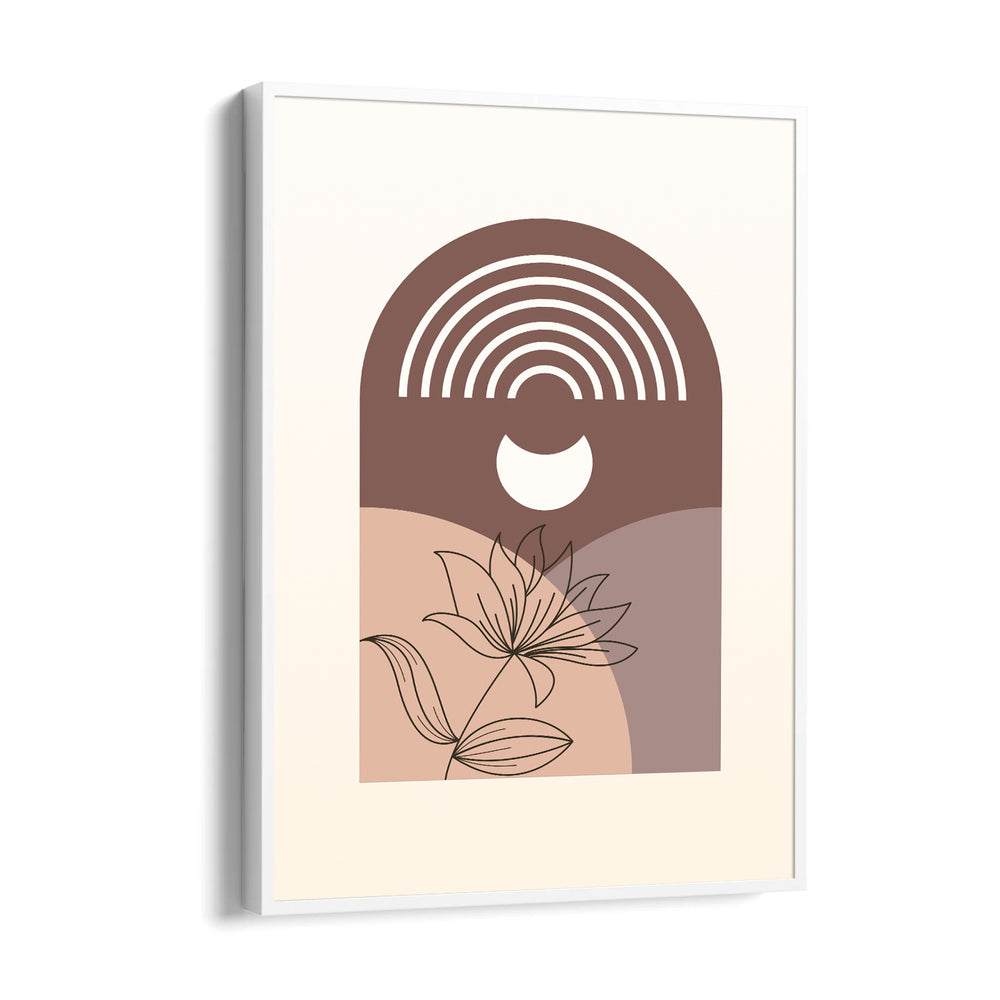 Boho Rainbow Floral Arch – Boho Modern Wall Art