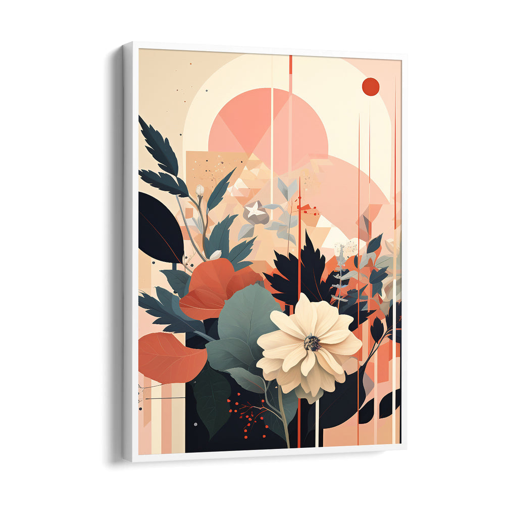 Blush Garden Radiance - Abstract Modern Art