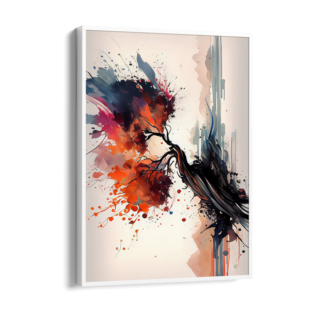 Inferno Bloom Surge - Abstract Modern Art