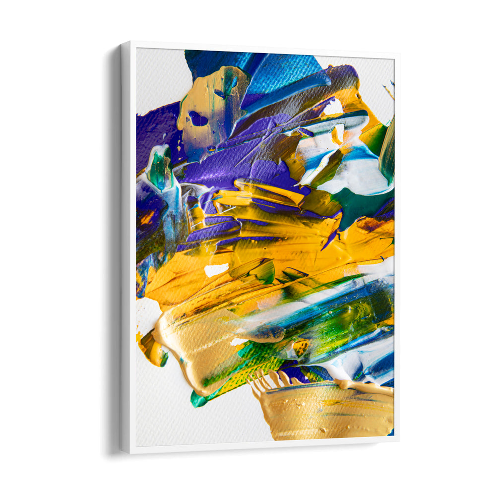 Prismatic Impasto Symphony - Abstract Modern Art