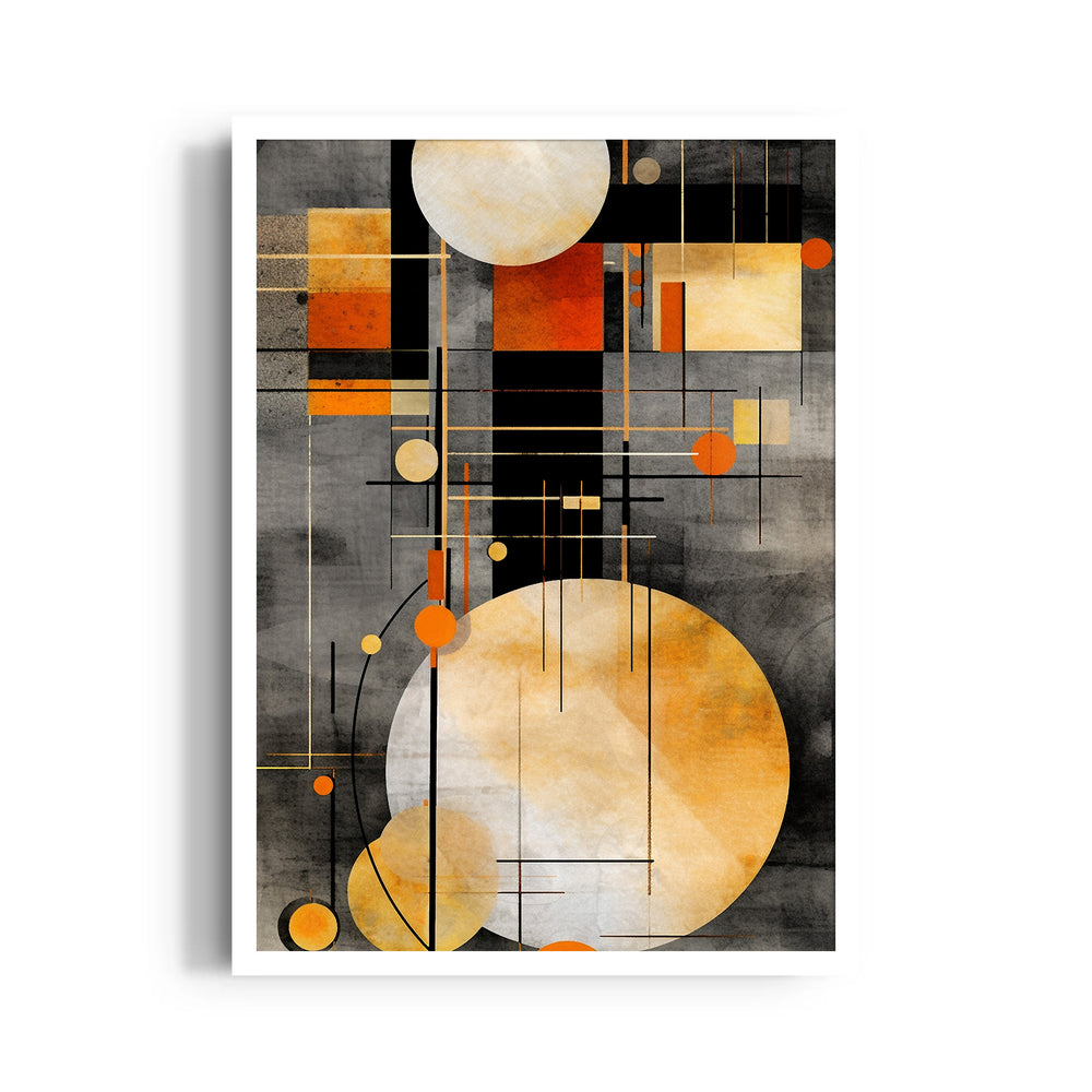 Golden Nexus Geometry - Abstract Modern Art