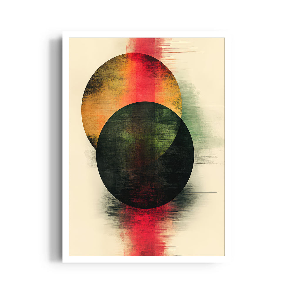 Eclipse Ember Alignment - Abstract Modern Art