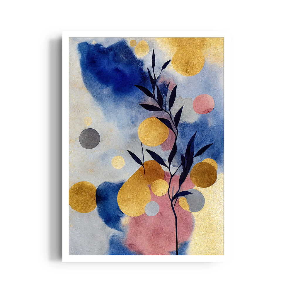 Celestial Bloom Echo - Abstract Modern Art