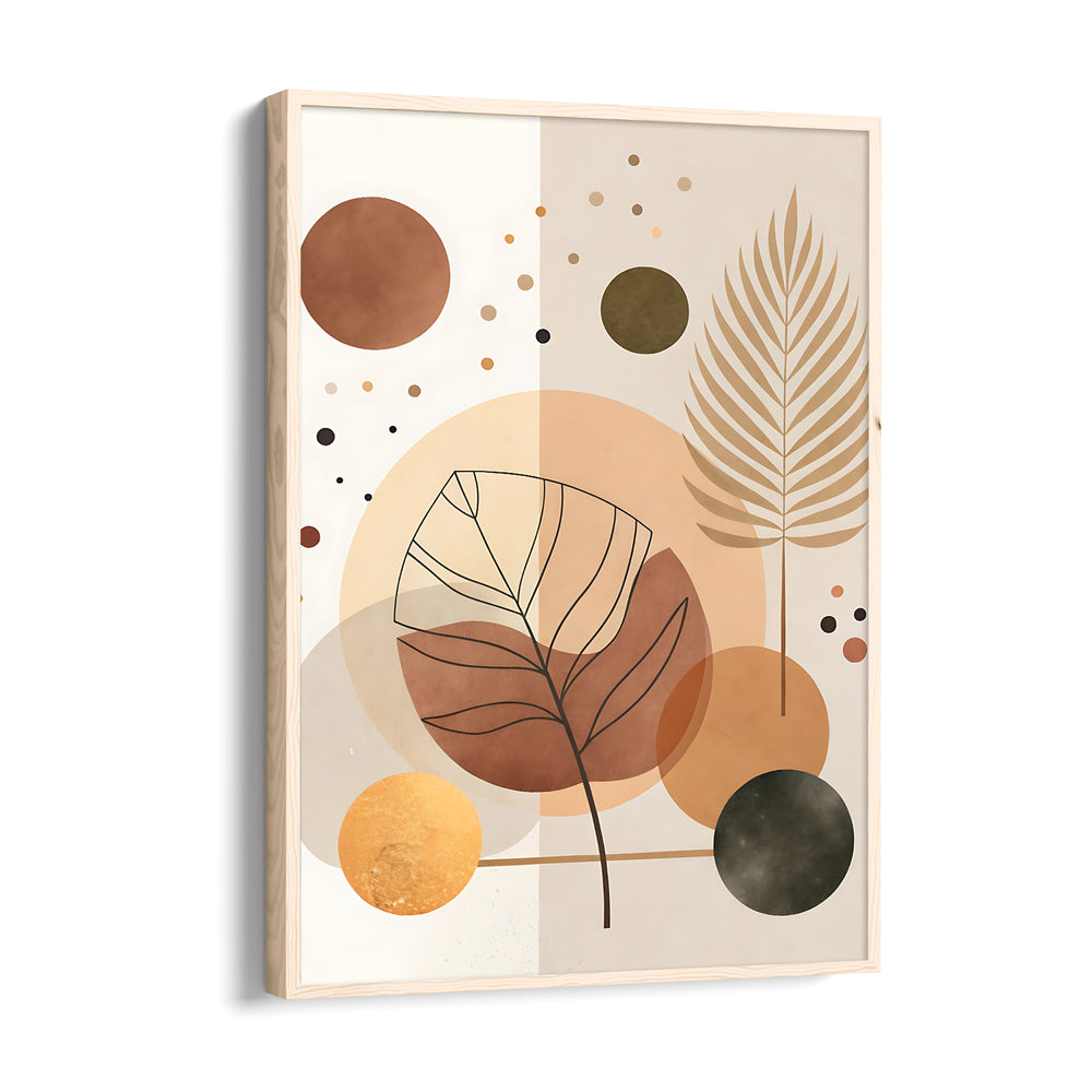 Boho Botanical Geometry - Boho Modern Wall Art