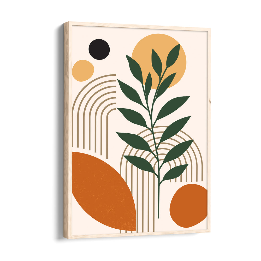 Solar Arc Botanical Rhythm - Abstract Modern Art