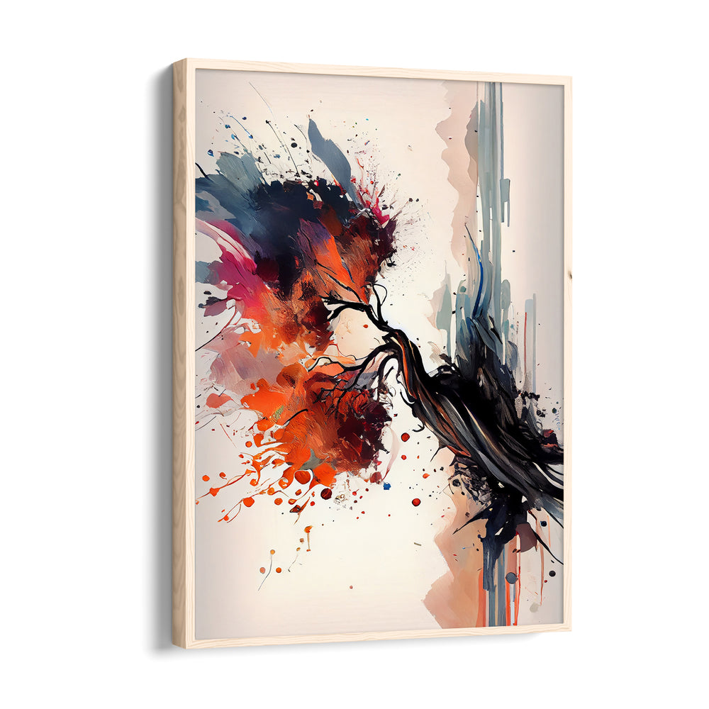 Inferno Bloom Surge - Abstract Modern Art