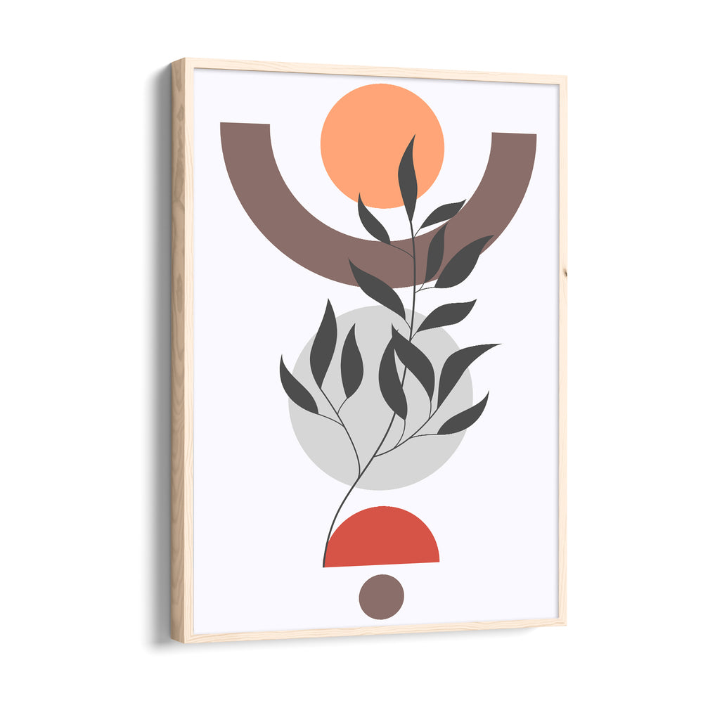 Boho Celestial Botanical Geometry - Boho Modern Wall Art