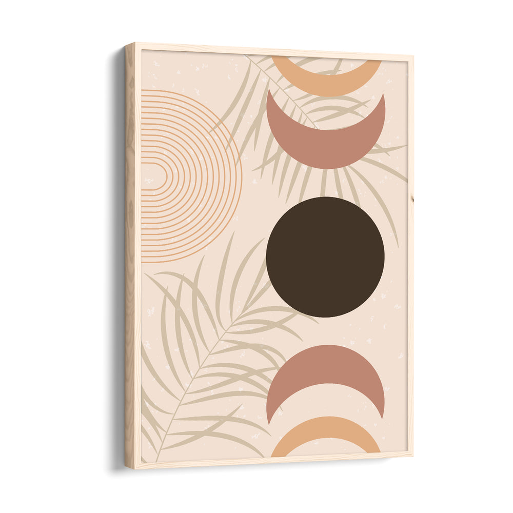 Boho Celestial Palm Abstract - Boho Modern Wall Art