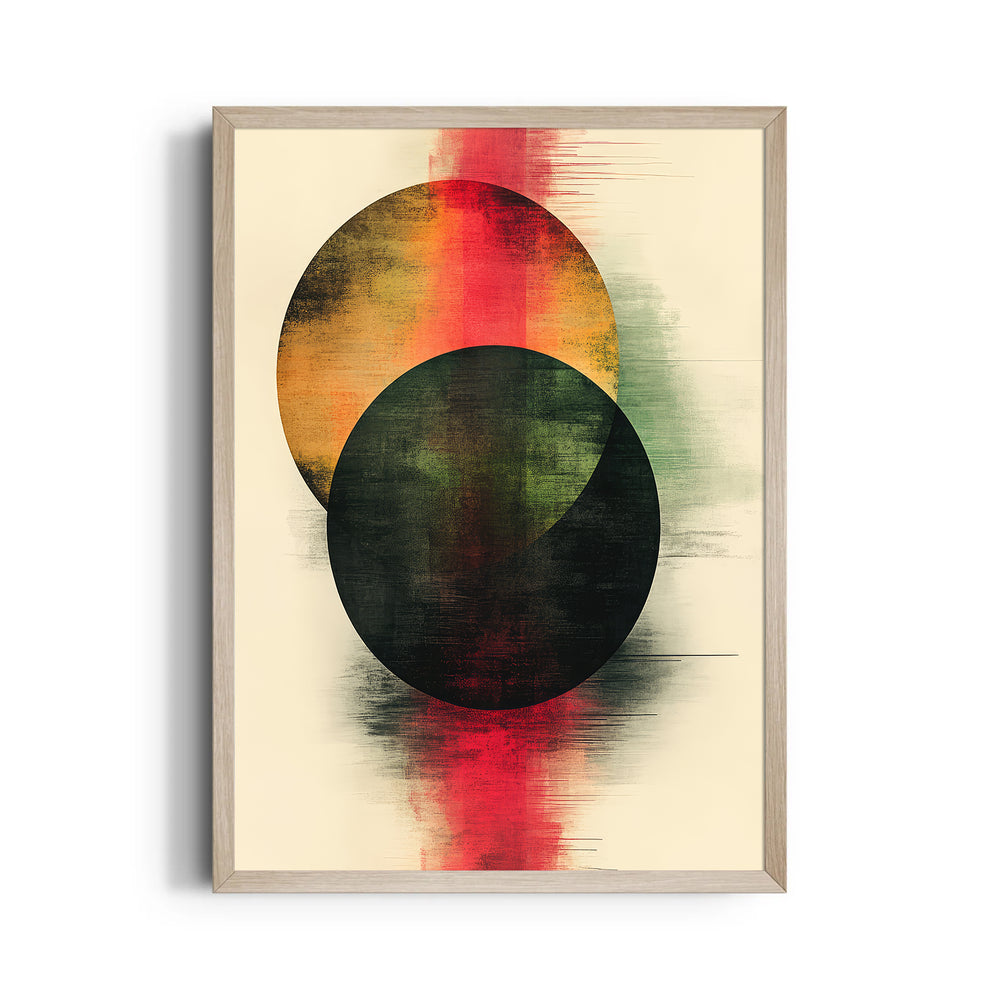 Eclipse Ember Alignment - Abstract Modern Art