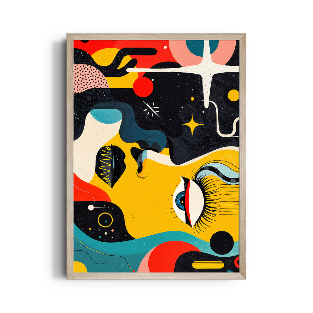 Solar Dreamer Cosmos - Abstract Modern Art