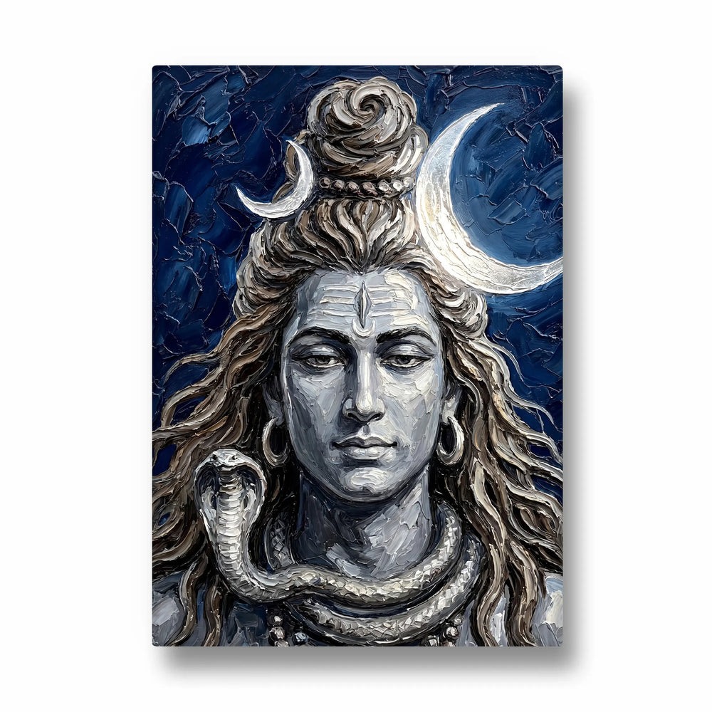 Midnight Moonflow Impasto