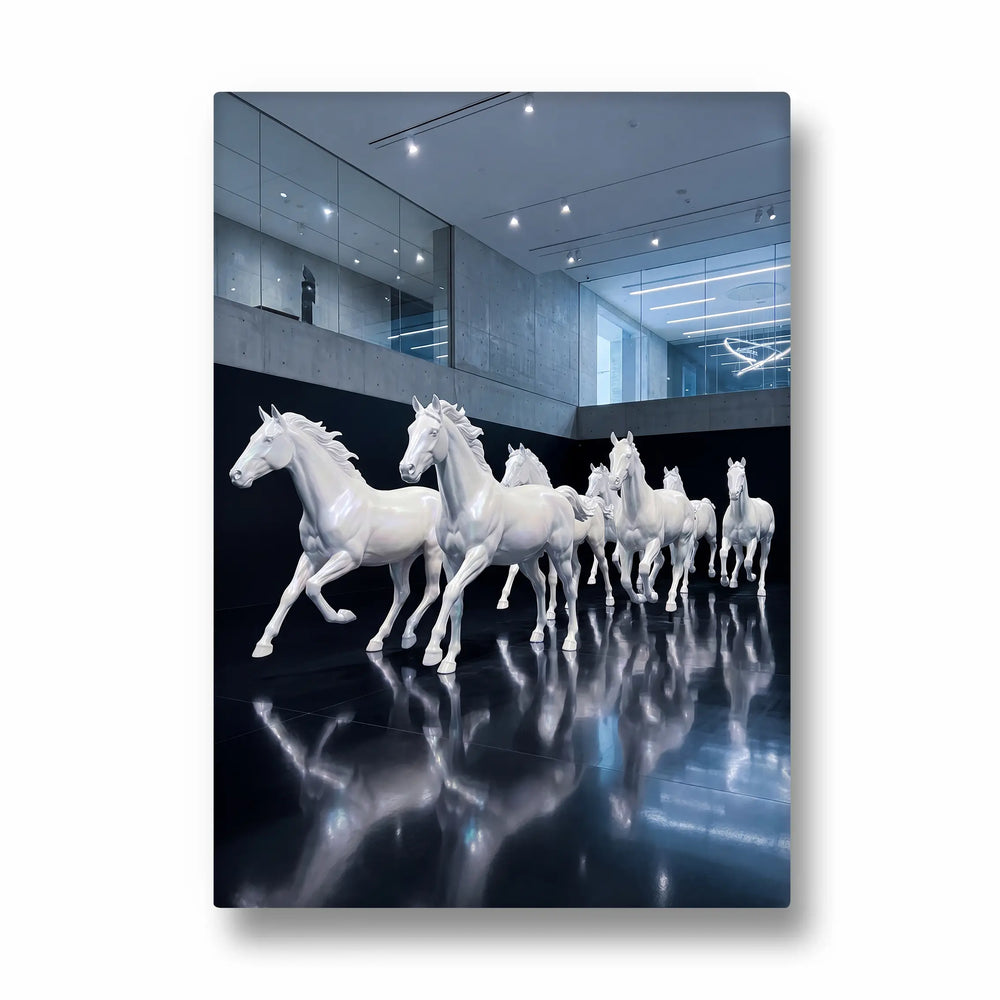 Contemporary Gallery Pulse — 7 Horses Vastu Art