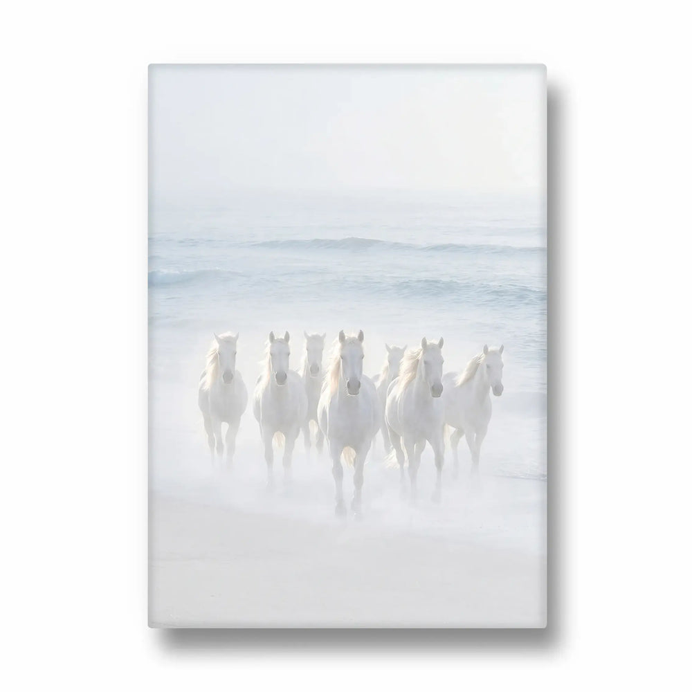 Oceanic Clarity — 7 Horses Vastu Art