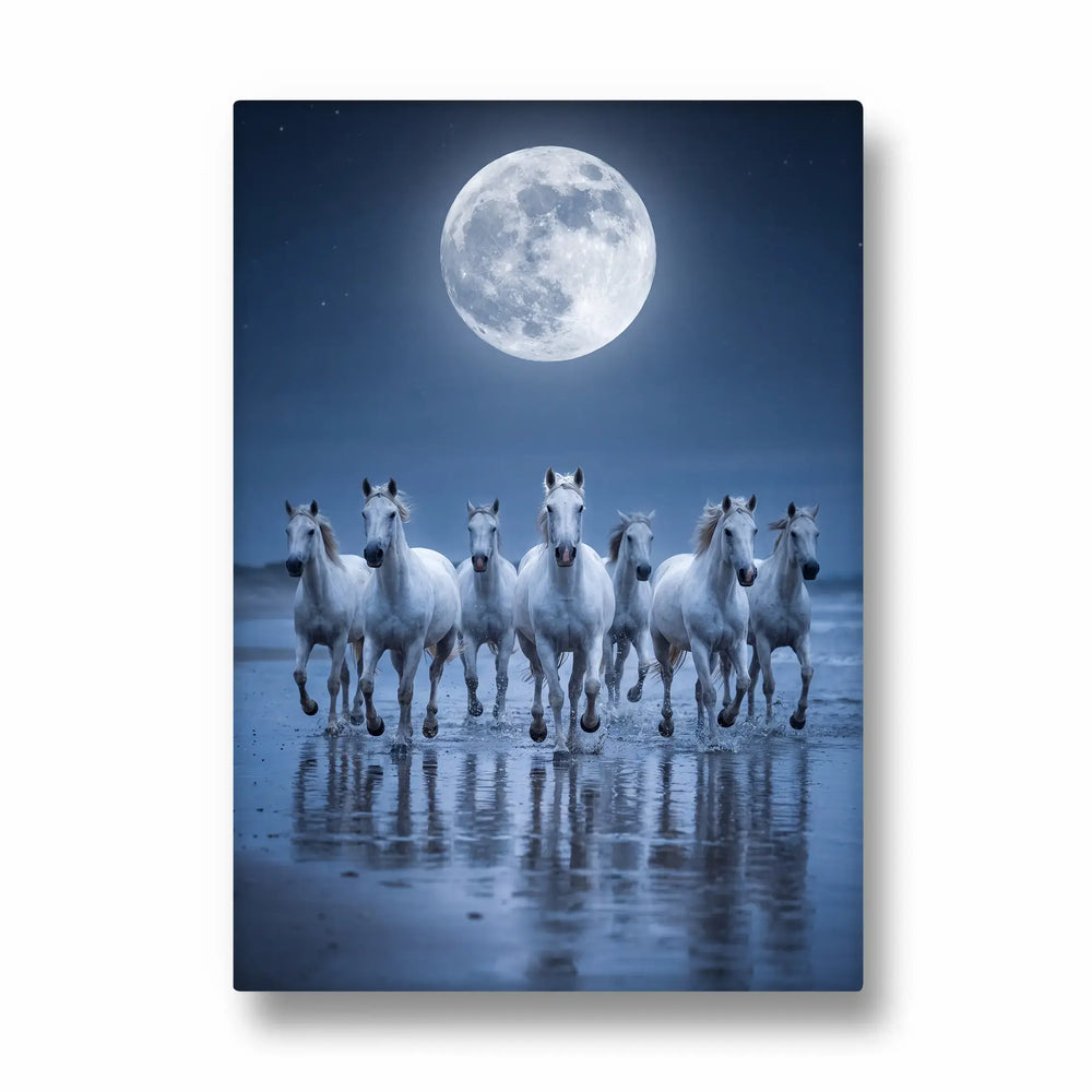 Chandra Prosperity — 7 Horses Vastu Art