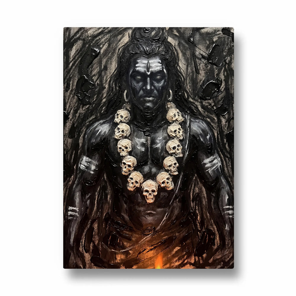 Obsidian Mahakala Mural