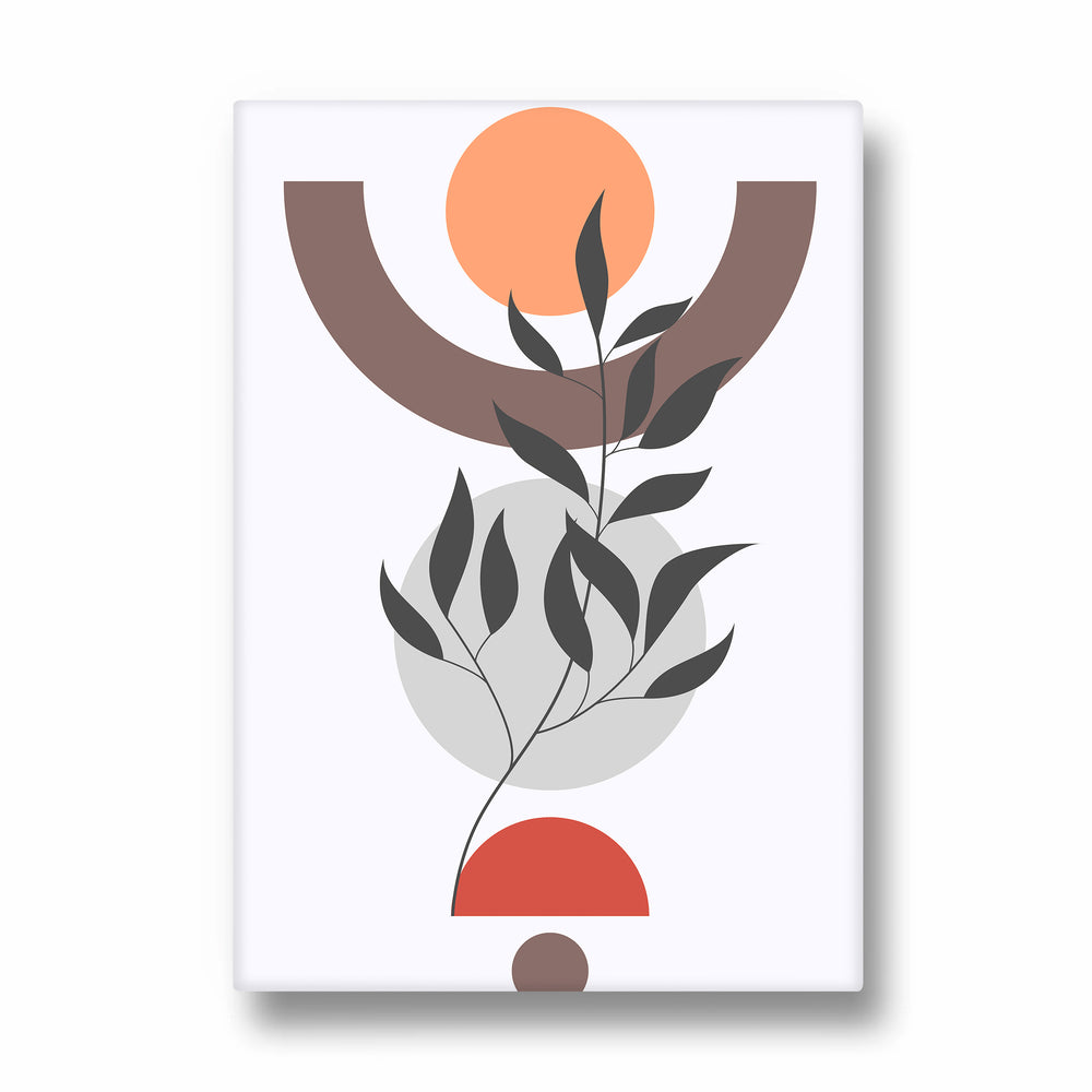 Boho Celestial Botanical Geometry - Boho Modern Wall Art