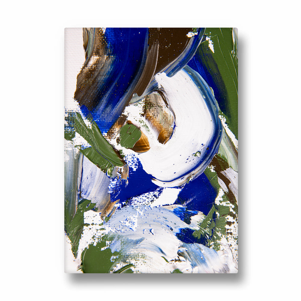 Oceanic Brushstorm - Abstract Modern Art