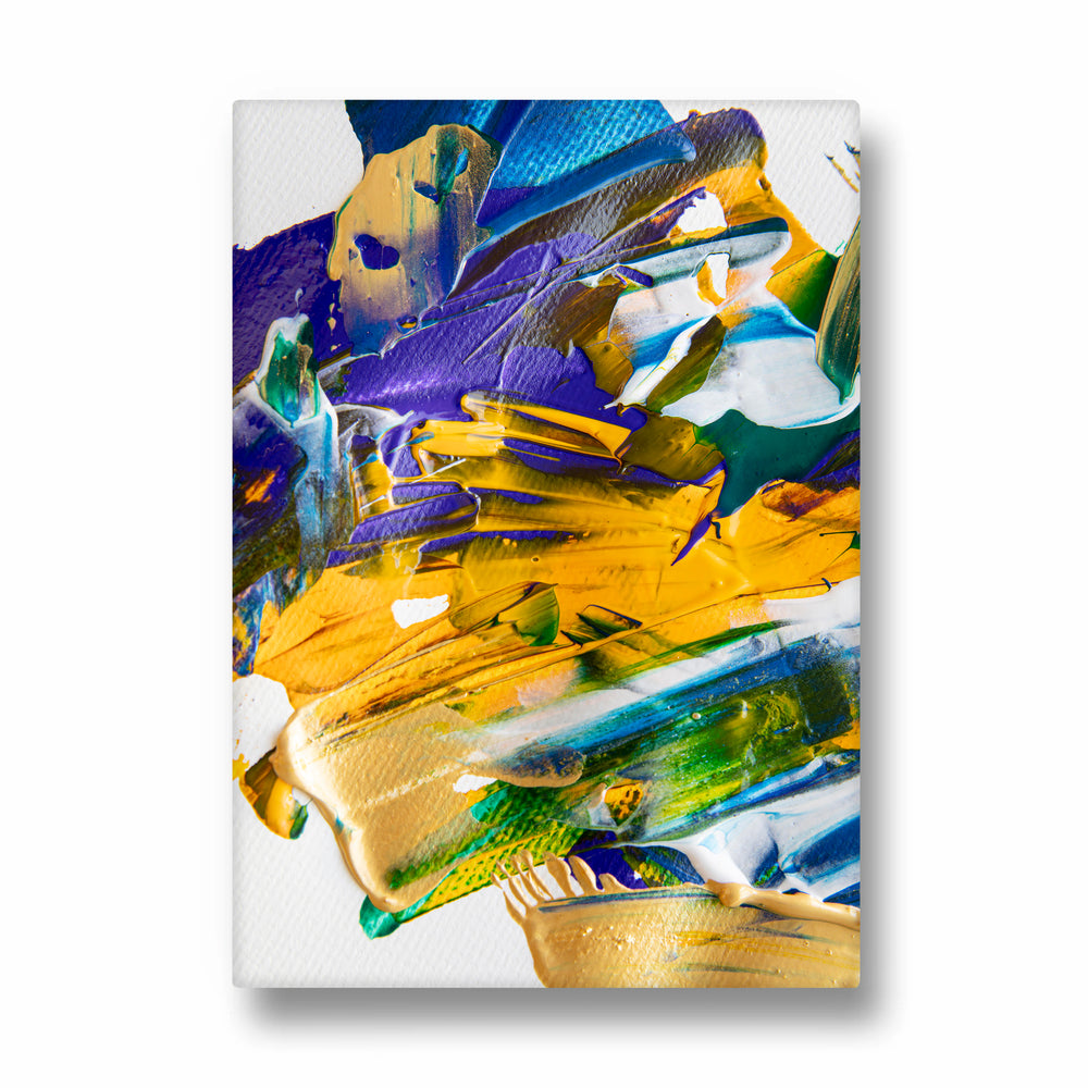 Prismatic Impasto Symphony - Abstract Modern Art