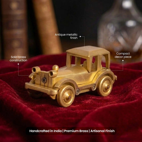 Vintage Brass Classic Car Collectible