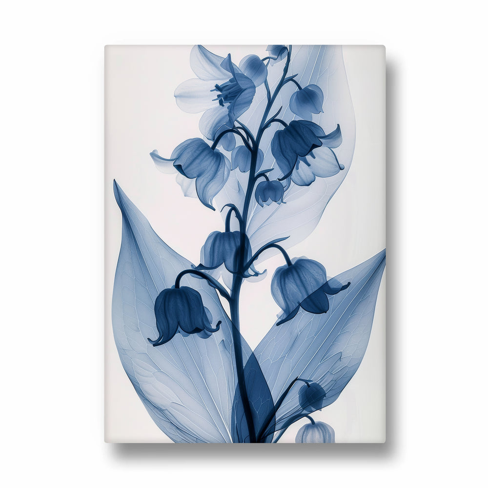 Azure Bell Bloom - Botanical Wall Art