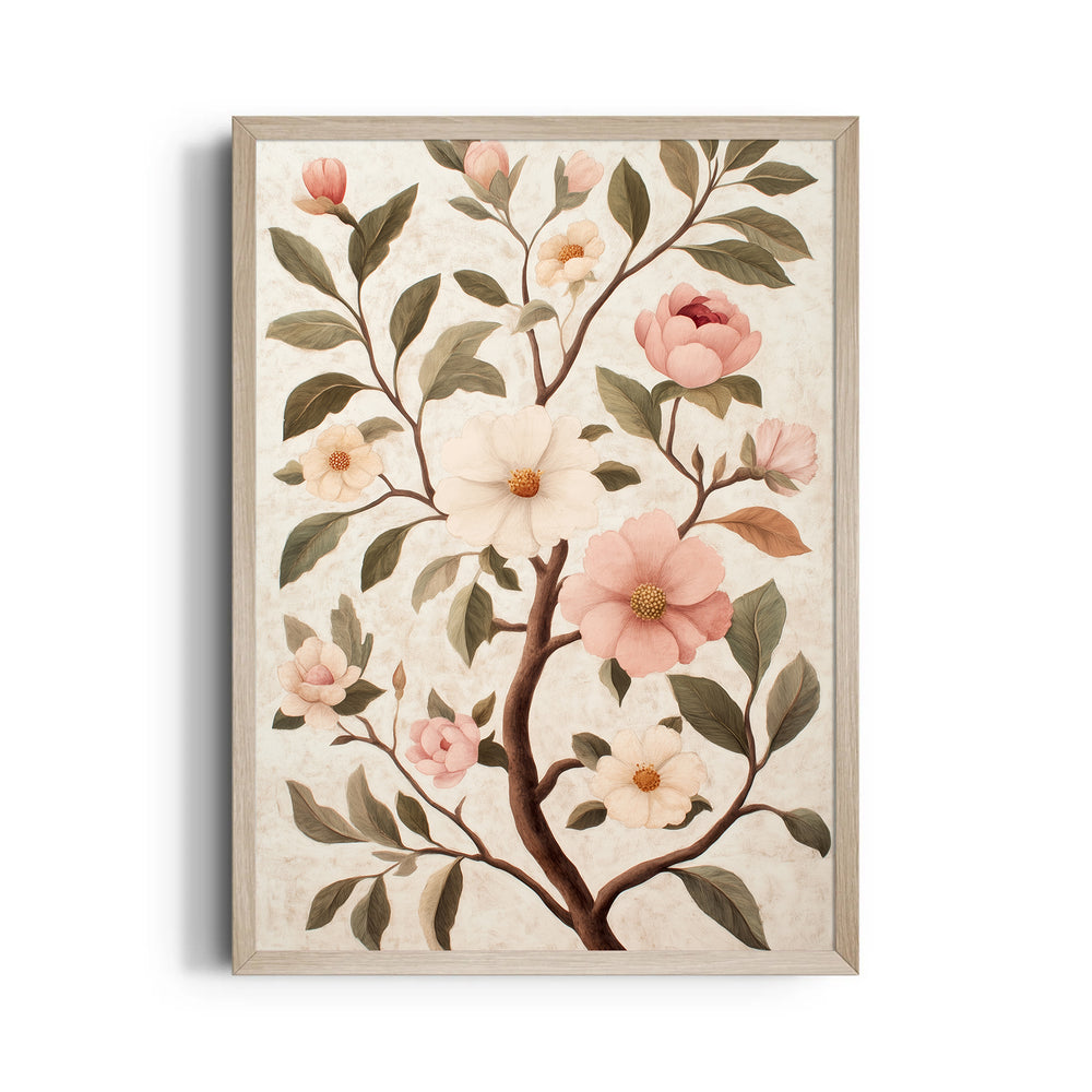 Blush Blossom Garden - Botanical Wall Art