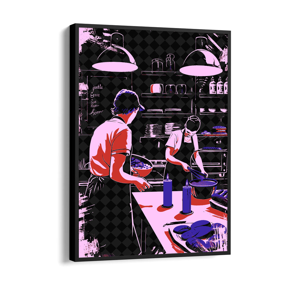 Candlelight Kitchen Prep - Food & Bar Wall Art