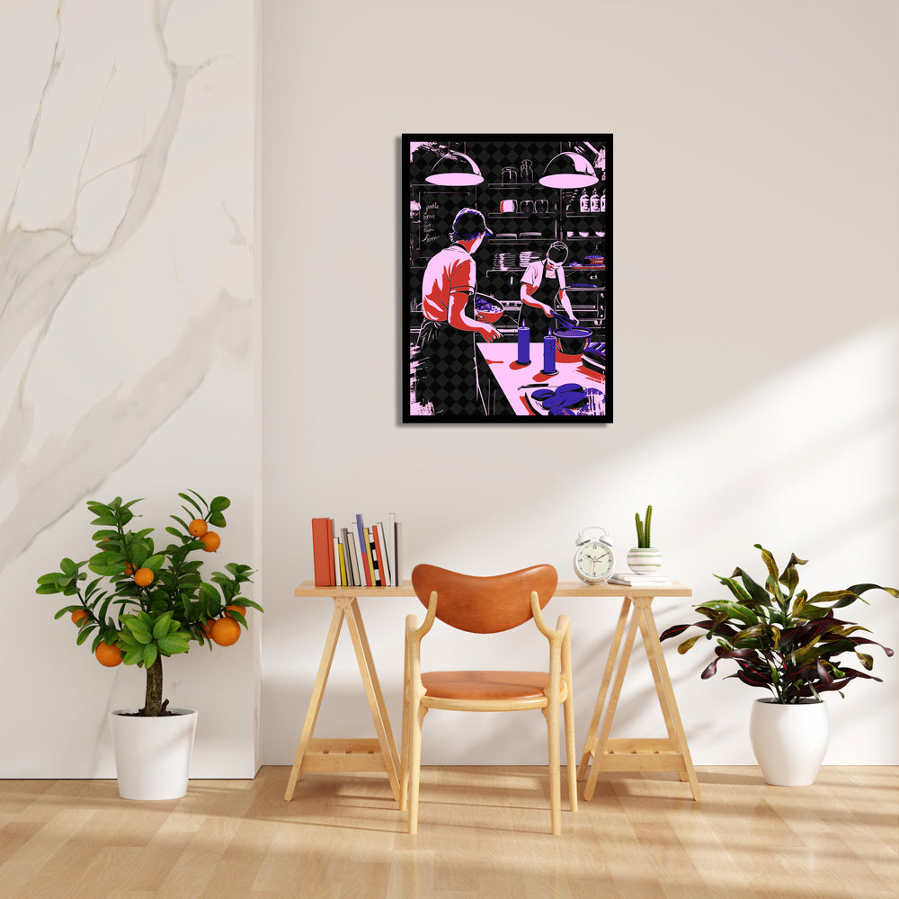 Candlelight Kitchen Prep - Food & Bar Wall Art