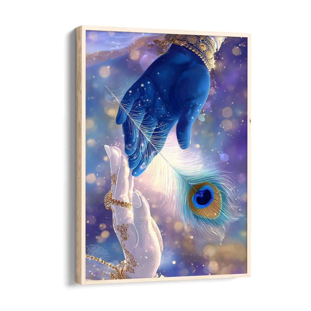 Celestial Touch of the Peacock Plume