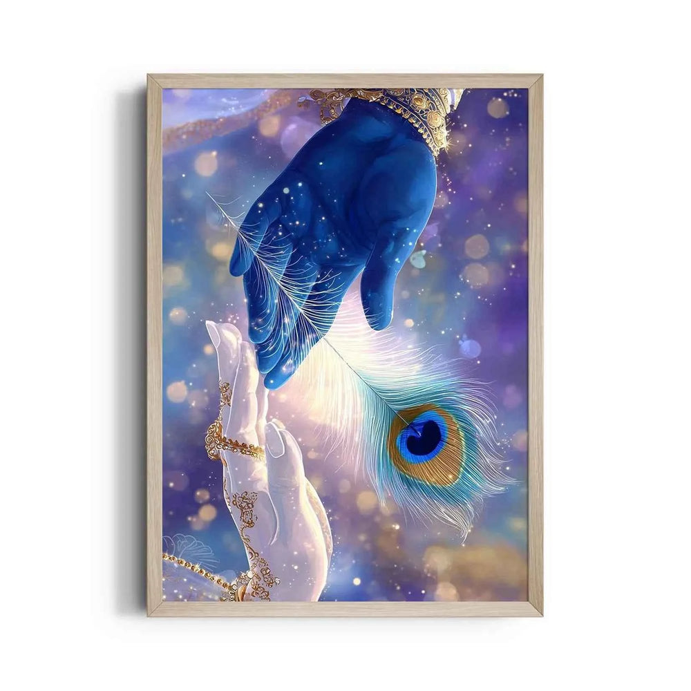 Celestial Touch of the Peacock Plume
