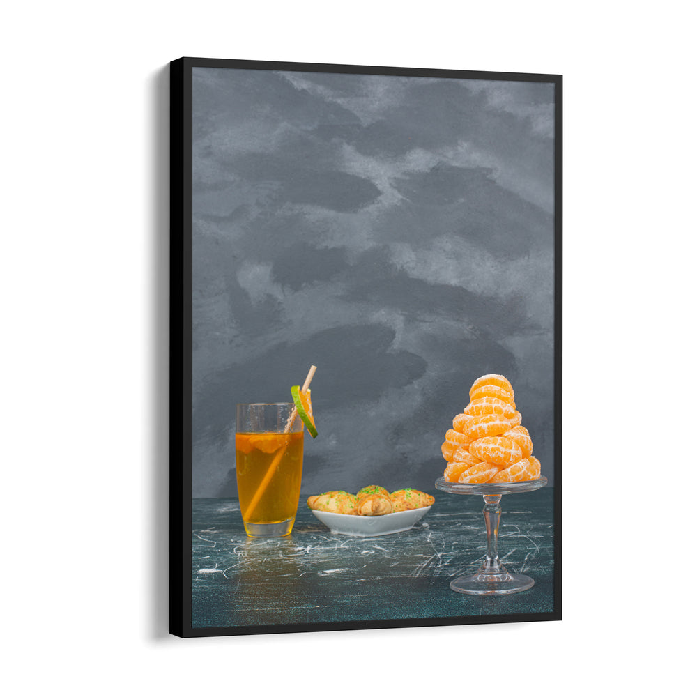 Citrus Refresh - Minimal Food & Drink Wall Art - Pillow Fights