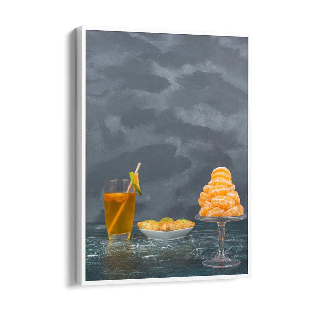 Citrus Refresh - Minimal Food & Drink Wall Art - Pillow Fights