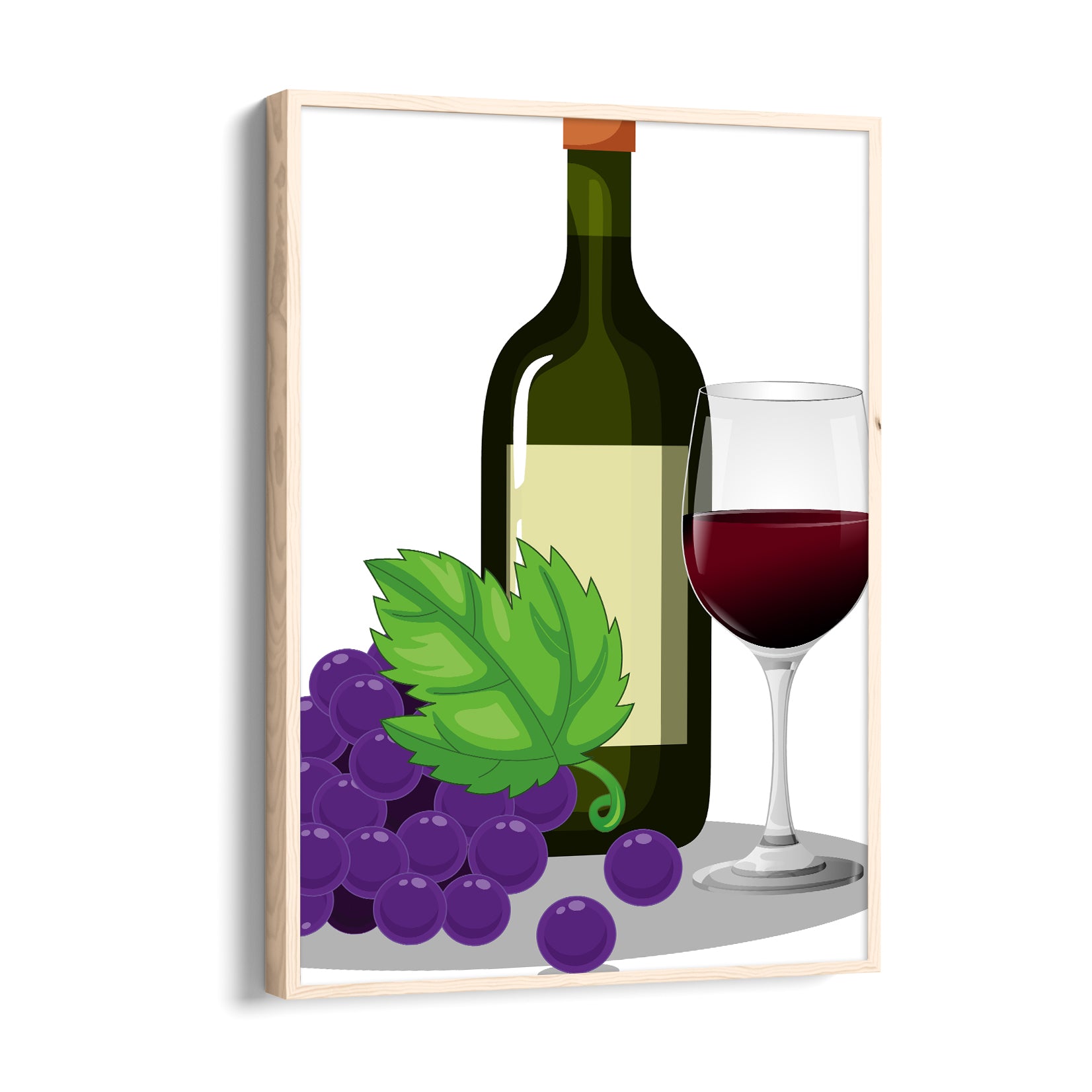 Classic Vineyard Elegance ??? Wine & Bar Wall Art