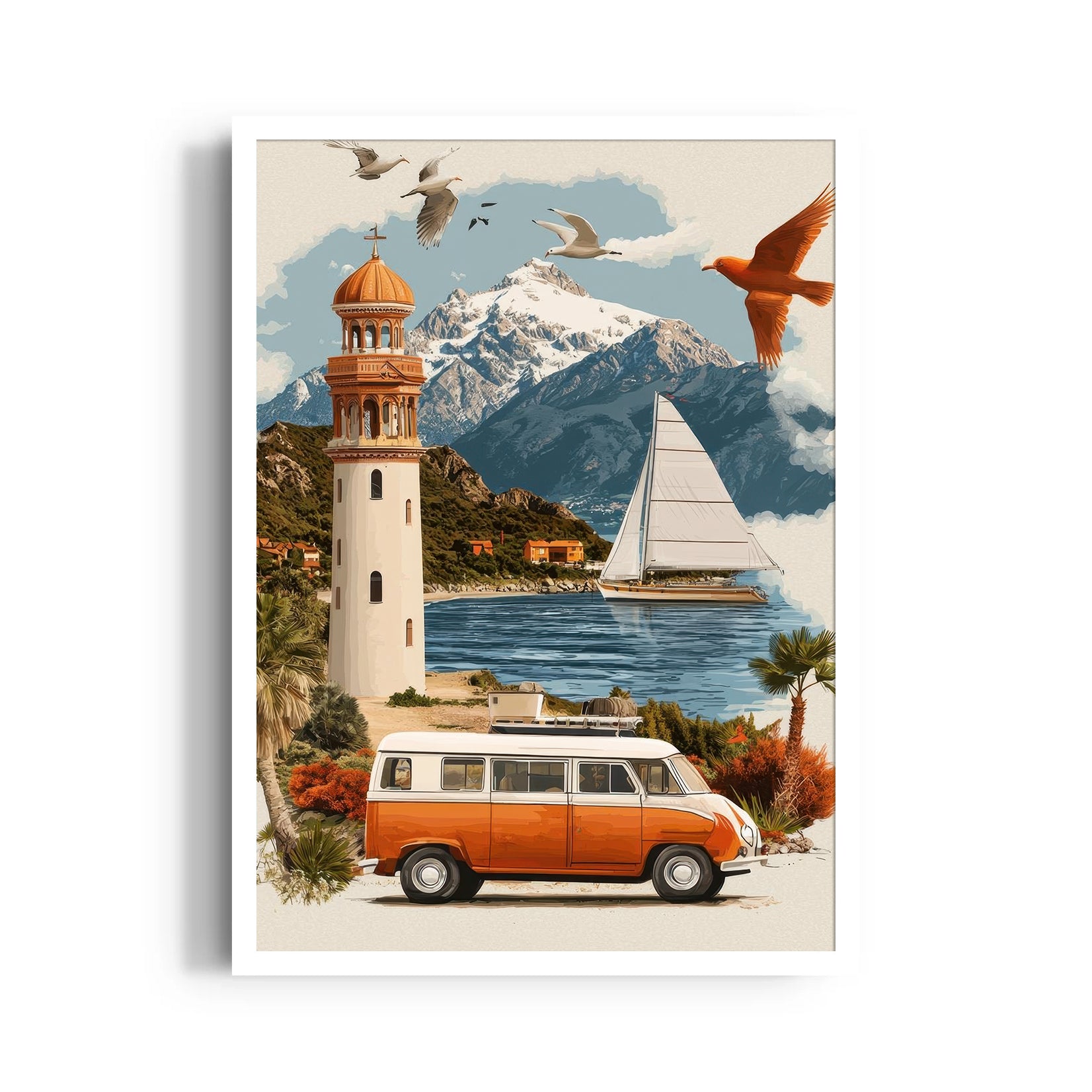Coastal Adventure Voyage - Travel Wall Art