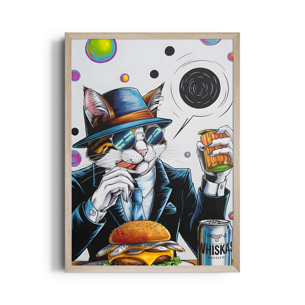 Cool Cat Diner – Pop Art Food Wall Art
