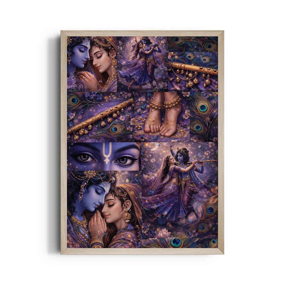 Divine Indigo Montage